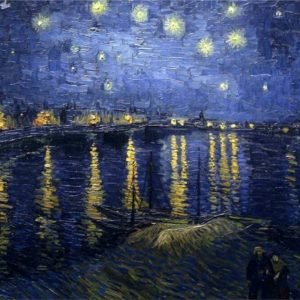 Pintar por números | Noche estrellada - Vincent van Gogh | DonElton